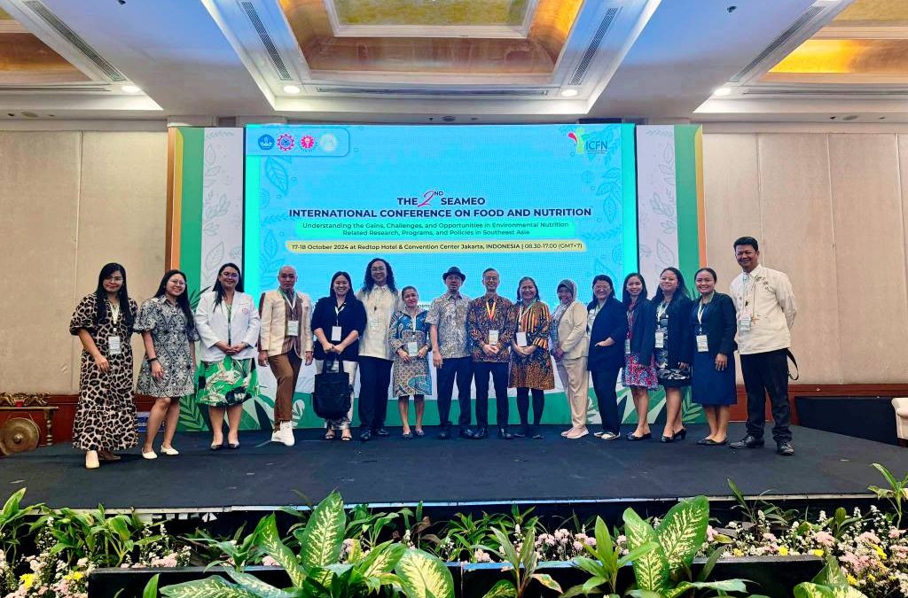 PSU DOST1 FIC showcases Research at 2nd SEAMEO International Conference on Food and Nutrition (ICFN)